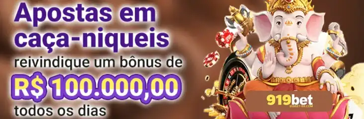 apostas em caça níqueis promoções